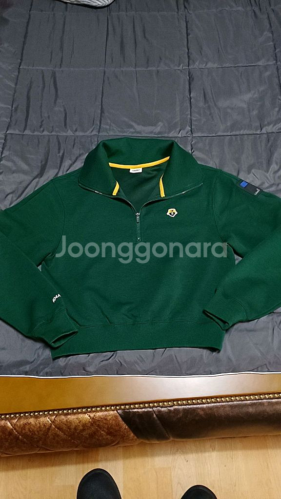 골든베어 반집업 골프맨투맨 F 여성88가능 가슴54 기장57--0