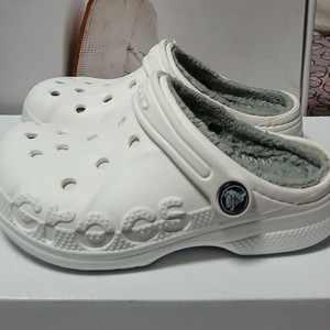 크록스 털크록스c12 175~180정도 바야클로그 화이트