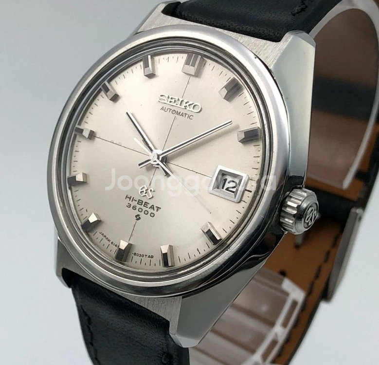 그랜드세이코 1968년 빈티지 6145-8000 하이비트 오토매틱 시계--2