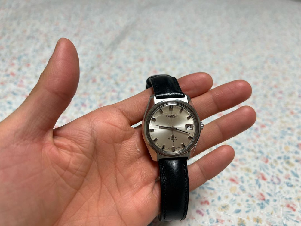그랜드세이코 1968년 빈티지 6145-8000 61gs 하이비트 오토매틱 시계--4