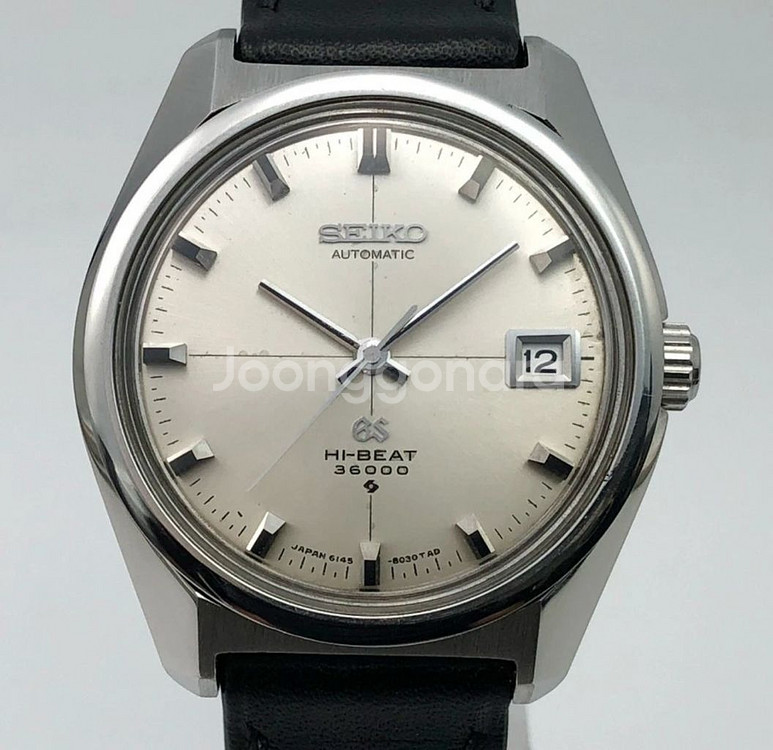 그랜드세이코 1968년 빈티지 6145-8000 하이비트 오토매틱 시계--5