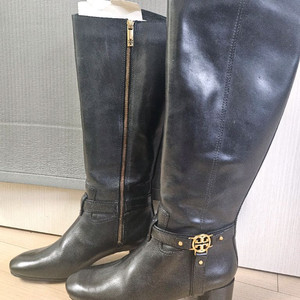 정품 토리버치 소가죽 롱부츠