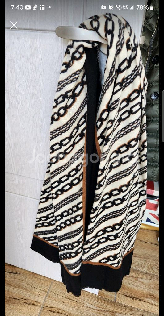 롯데본점 자라 /이쁜머풀러 스카프만/5종.거의새거--5