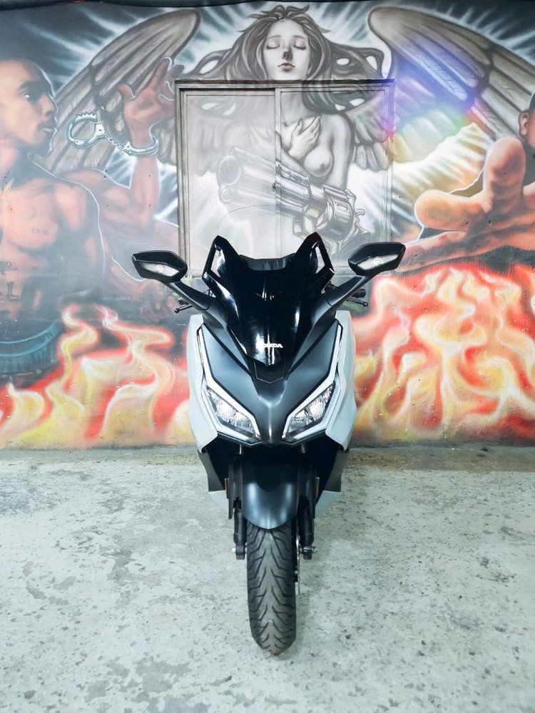 포르자350CC/24년/68046KM/그레이/오토바이/스쿠터/포르자/중고--1