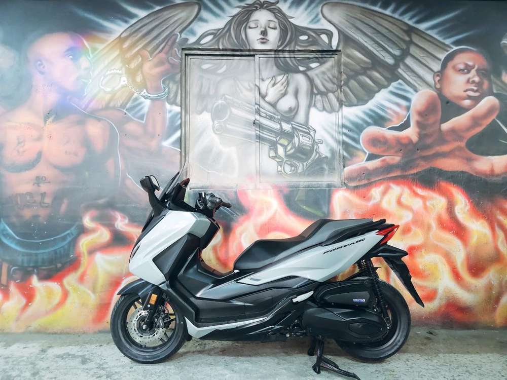 포르자350CC/24년/68046KM/그레이/오토바이/스쿠터/포르자/중고--3