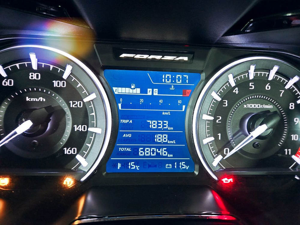 포르자350CC/24년/68046KM/그레이/오토바이/스쿠터/포르자/중고--6