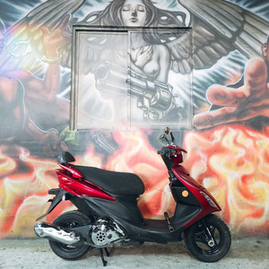 어드레스125CC/16년식/66436KM/레드도색/오토바이/마실용스쿠터