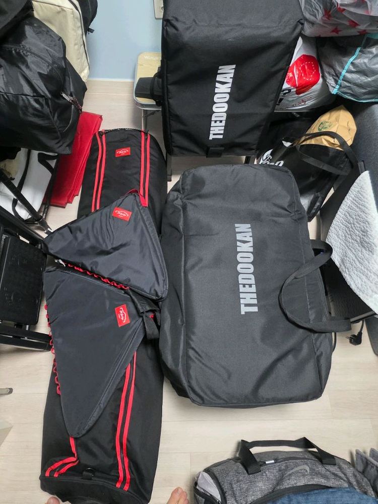 더두칸 2세대 2층 캠핑 텐트 블랙 이미지