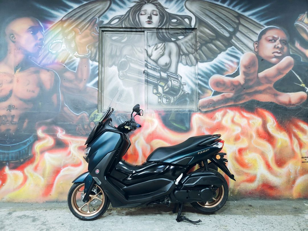 NMAX125CC/21년식/93079KM/다크패트롤/중고오토바이/스쿠터--3