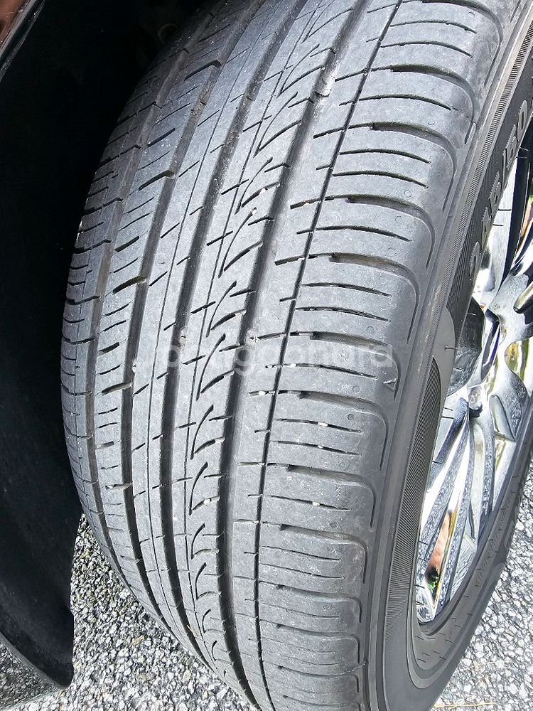 뉴에쿠스 vi/순정18인치/크롬휠, 타이어/중고 4개/개인/팝니다.--6