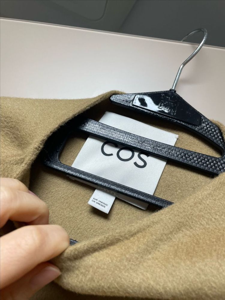 코스 울 블렌드 케이프--4