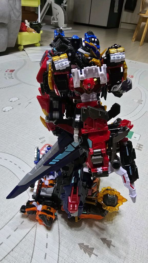 최강공룡 미니특공대 렉스카이저D6--1