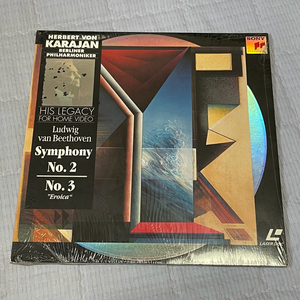 (미개봉) 베토벤 심포니 2,3번 레이저디스크