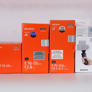 소니 G 렌즈 4종 세트 + GP-VPT2BT 핸들