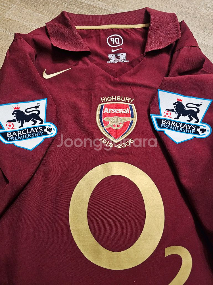 아스날 앙리 마킹 올드유니폼 레트로유니폼 빈티지유니폼--1