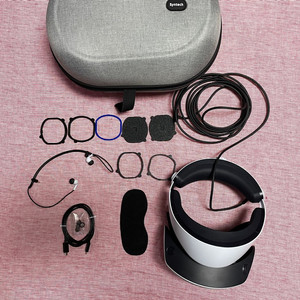 플스5 PSVR2 풀셋 정품충전기/렌즈가이드/신테크 보관가방