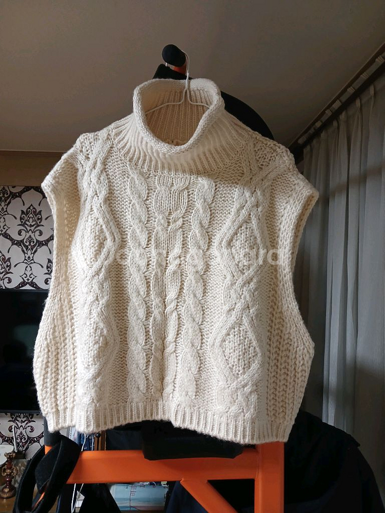 골프조끼 니트조끼 디즈니골프티셔츠 90(55)--3