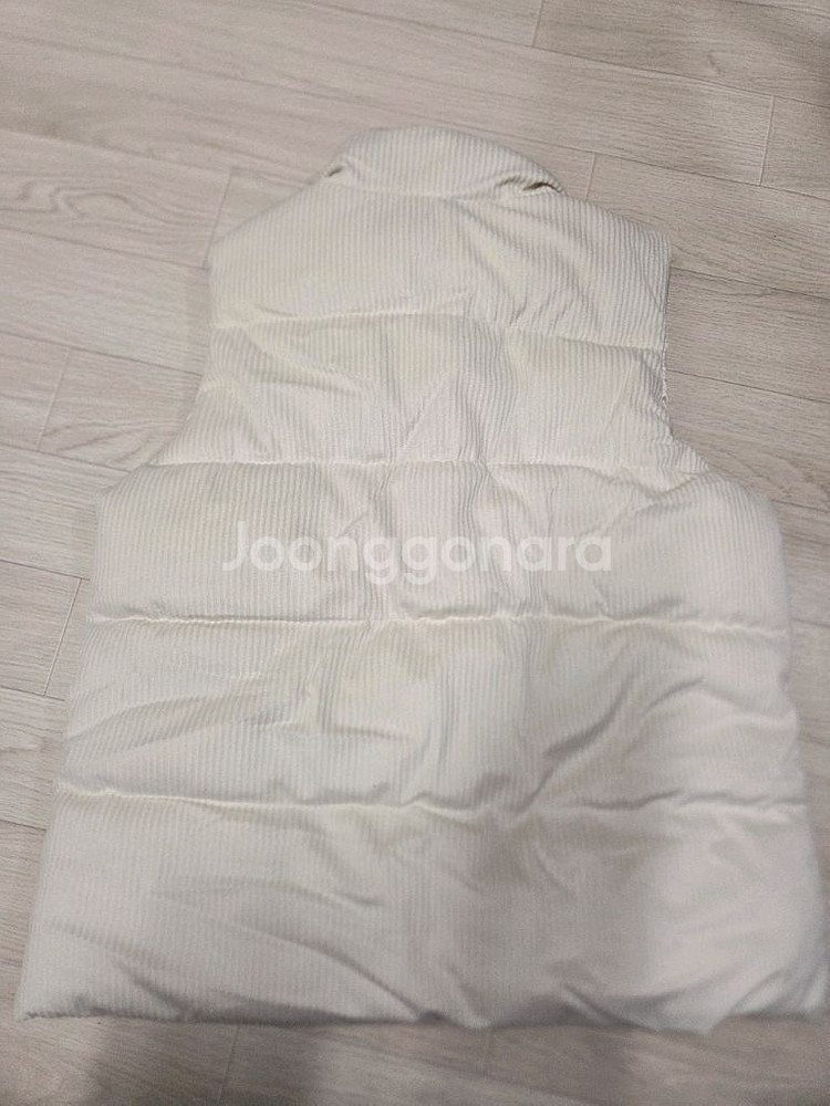 여성100 코듀로이 패딩조끼--2