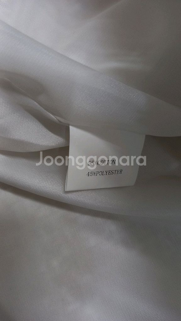 새상품 여성88반 노카라 수술트위드자켓--5