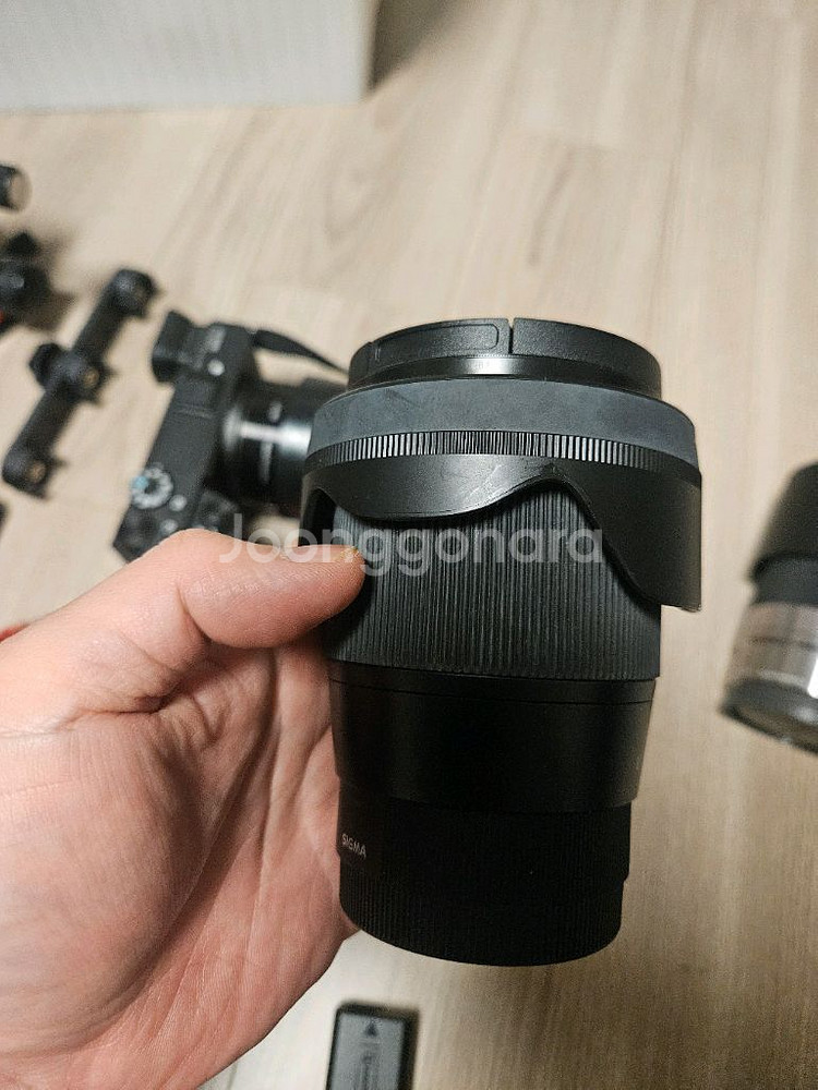 sony a6500 미러리스 카메라 + 렌즈 및 부속품--3
