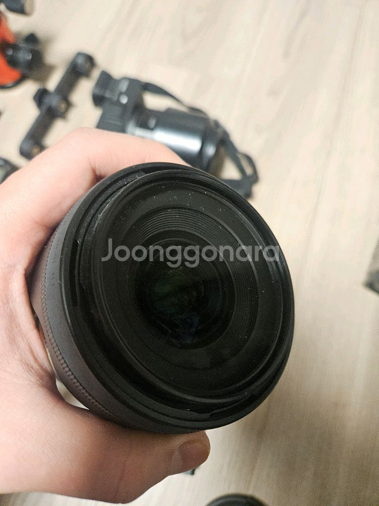 sony a6500 미러리스 카메라 + 렌즈 및 부속품--4