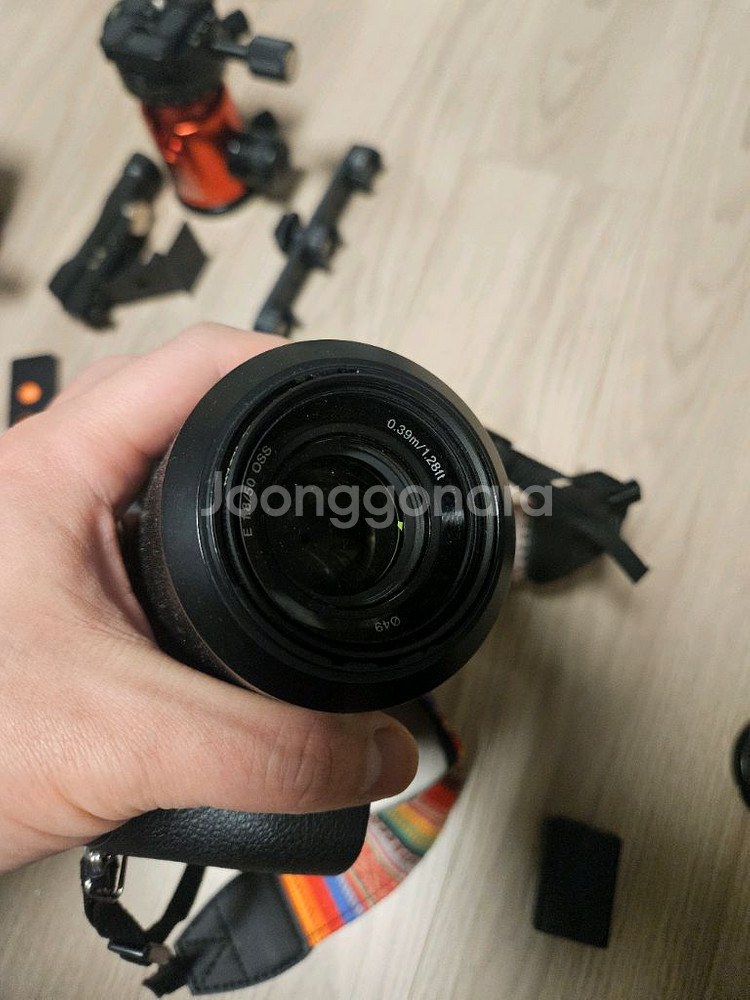 sony a6500 미러리스 카메라 + 렌즈 및 부속품--5