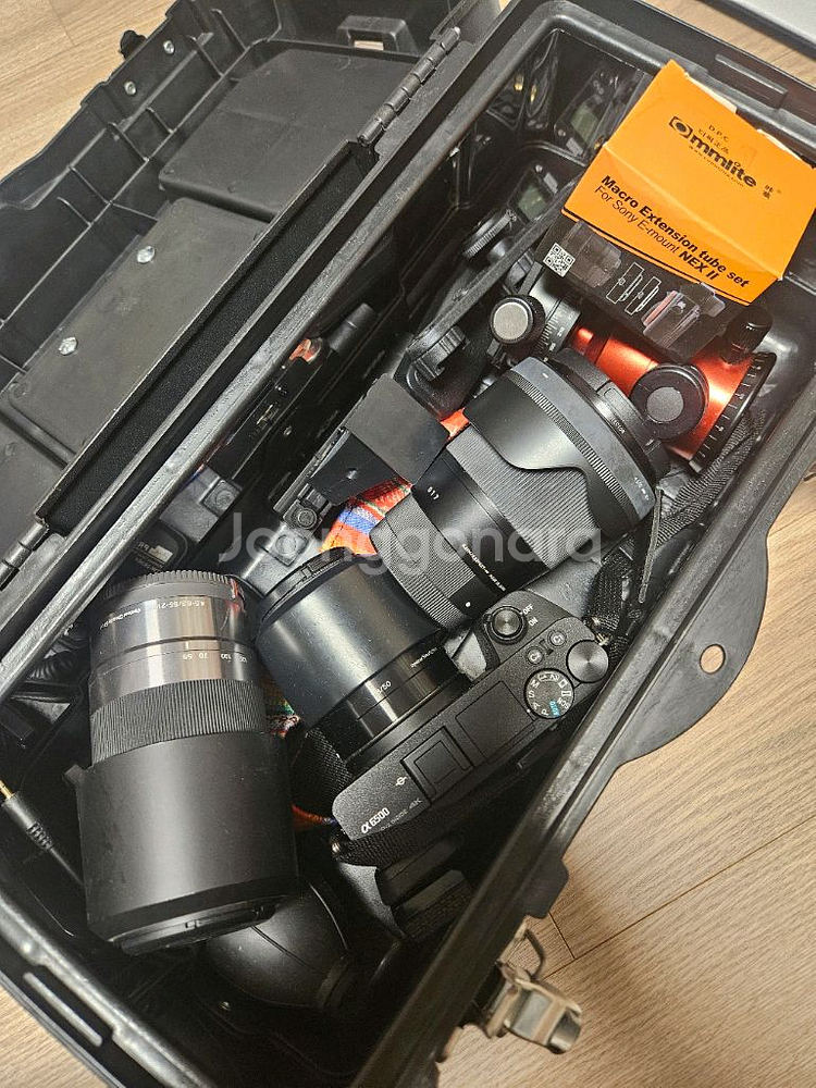 sony a6500 미러리스 카메라 + 렌즈 및 부속품--8