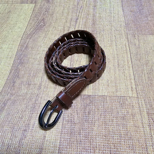 구매시덤)스키니 꽈베기가죽벨트 ~35인치 새것