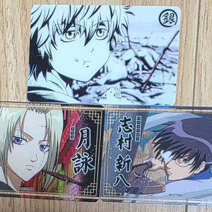 은혼 아크릴카드 긴토키 쇼요 페어 신파치 츠쿠요 양도 팝업