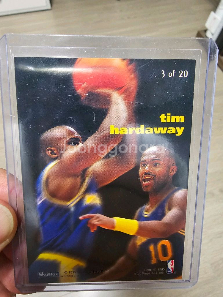 NBA 팀하더웨이 20장 한정--1