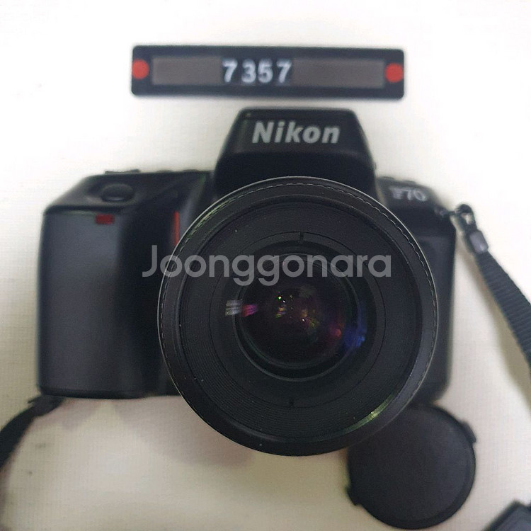니콘 F 70 필름카메라 35-80 줌렌즈--0