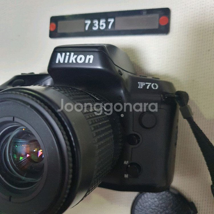 니콘 F 70 필름카메라 35-80 줌렌즈--1