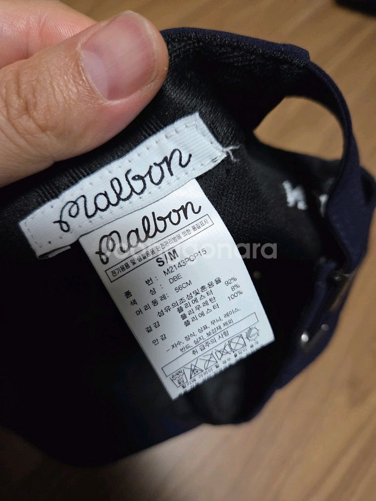 말본 골프 캡 모자 S/M--6