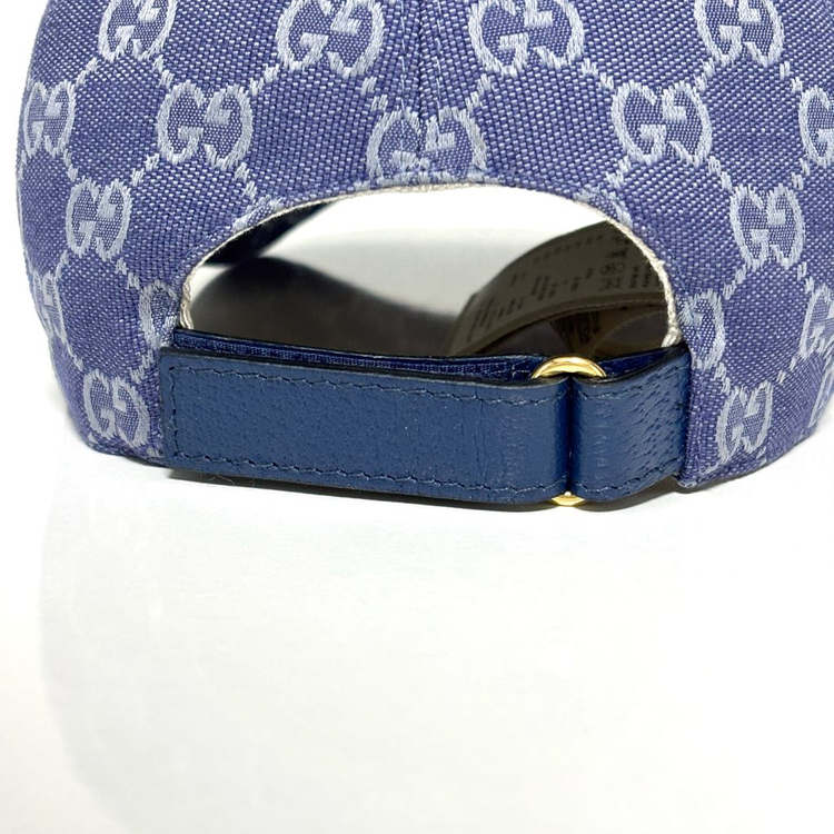 구찌 GG 캔버스 야구 모자 M--5