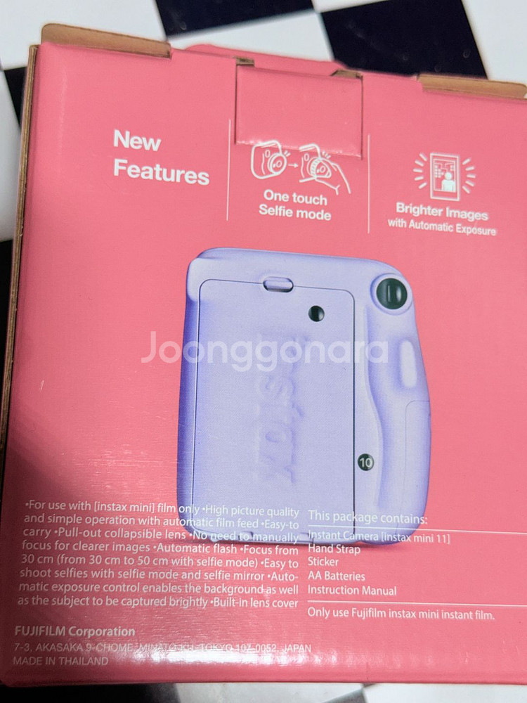 인스탁스 미니11 라일락퍼플 50,000 팝니다.--0