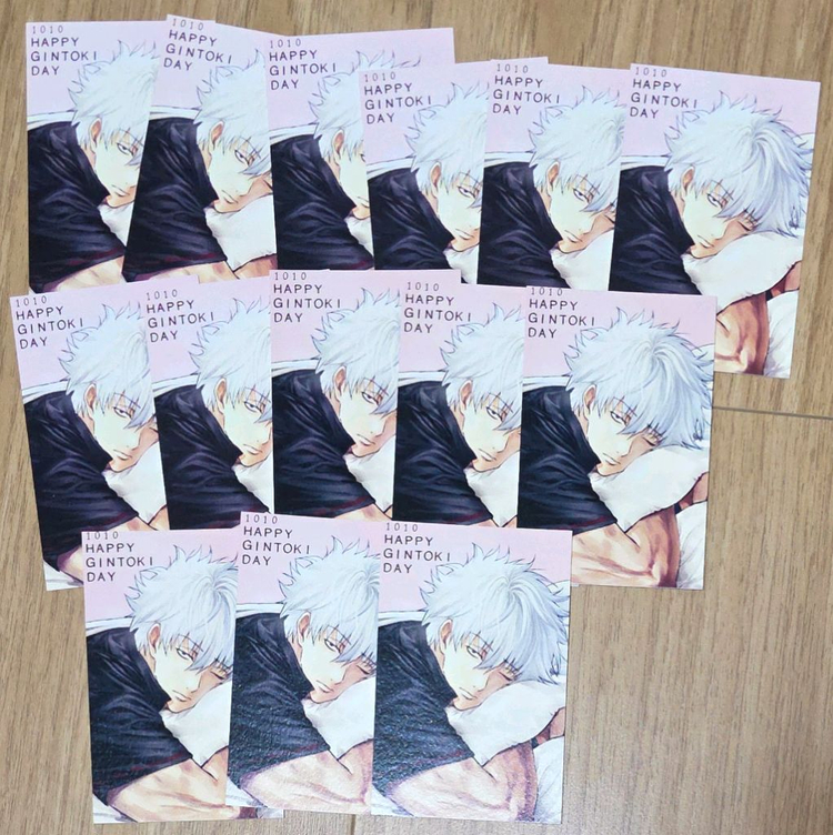 은혼 사카타 긴토키 생카 생일 생일카페 전프레 럭드 양도 엽서 포카 폴라 이미지