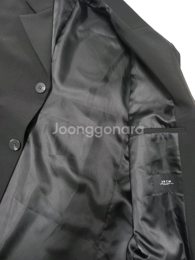 새상품 남성 빅사이즈, 오버핏 쓰리버튼 정장자켓-D.B.Y.M--5