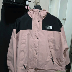 노스페이스 핑크 바람막이 NJ2HQ80C 2XL