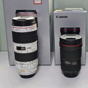 캐논 EF 16-35mm F/2.8 lll, EF70-200mm F/2.8L IS llUSM 새아빠백통 렌즈