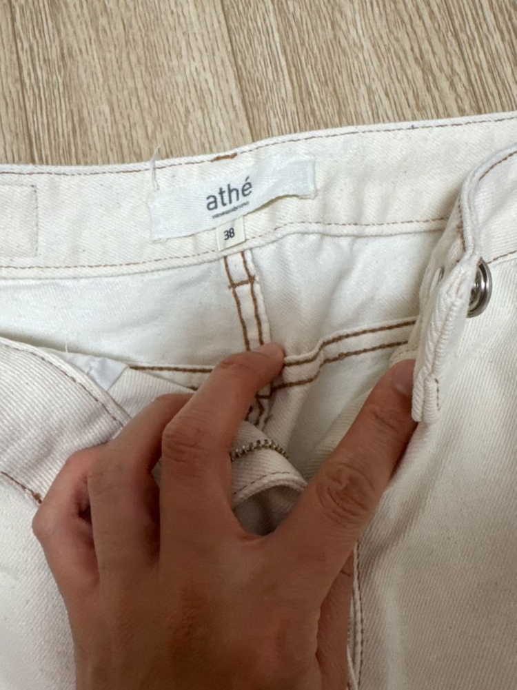 아떼 바네사브루노 크림 바지 38사이즈 이미지