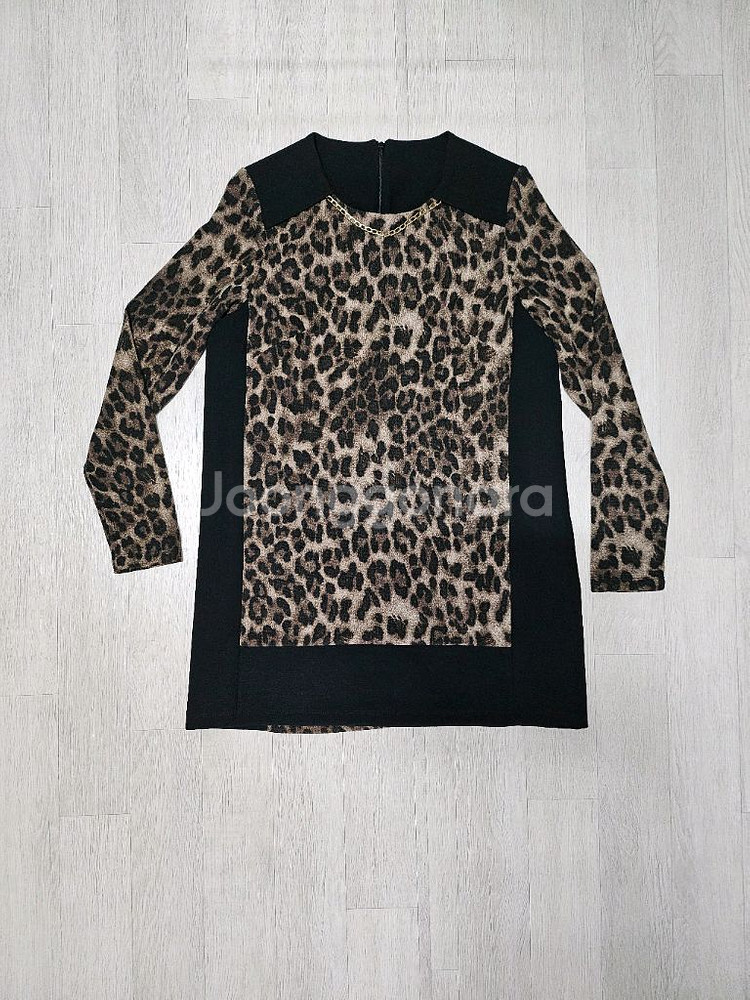 멋스러운 롱티 #호피 옷 #55사이즈 #엄마옷--2