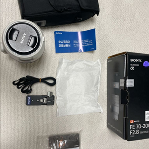 소니 FE 70-200mm F2.8 GM2 OSS 렌즈