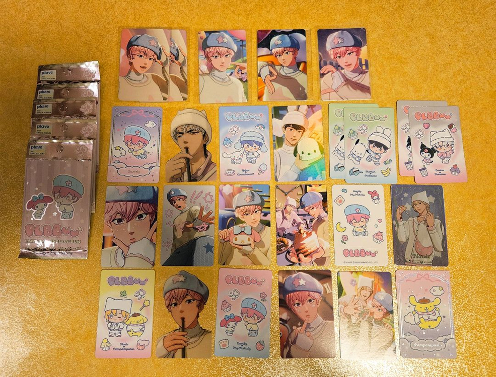 플레이브 케타포,위버스,블래스트샵,버프즈 특전포함 포카앨범 세트구성 판매합니다! 이미지