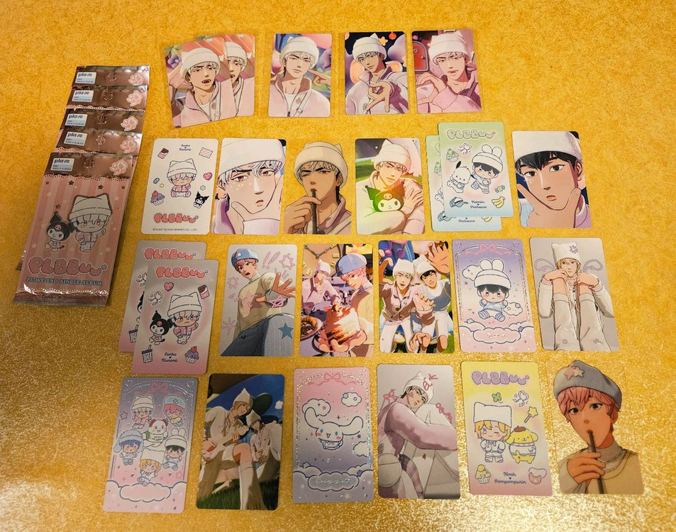 플레이브 케타포,위버스,블래스트샵,버프즈 특전포함 포카앨범 세트구성 판매합니다! 이미지