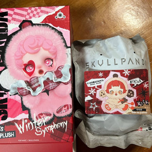 팝마트 정품 스컬판다 겨울 교향곡 초콜릿 찬송가 미개봉