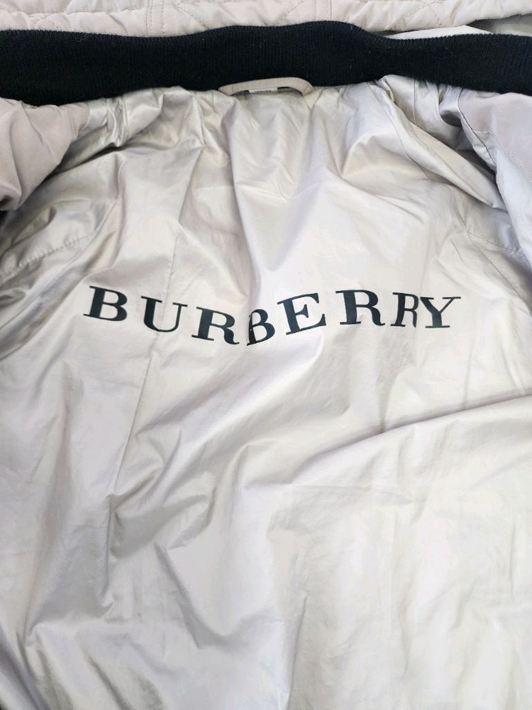 버버리칠드런 롱 퀼팅점퍼10Y--2