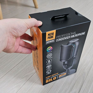 조이트론 유선 사일로(SILO) AI노이즈캔슬링 USB 콘덴서 마이크 이미지