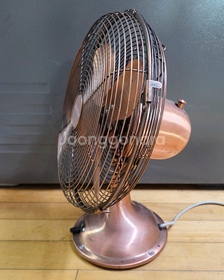 마이프렌드 레트로 메탈 탁상형 선풍기--2