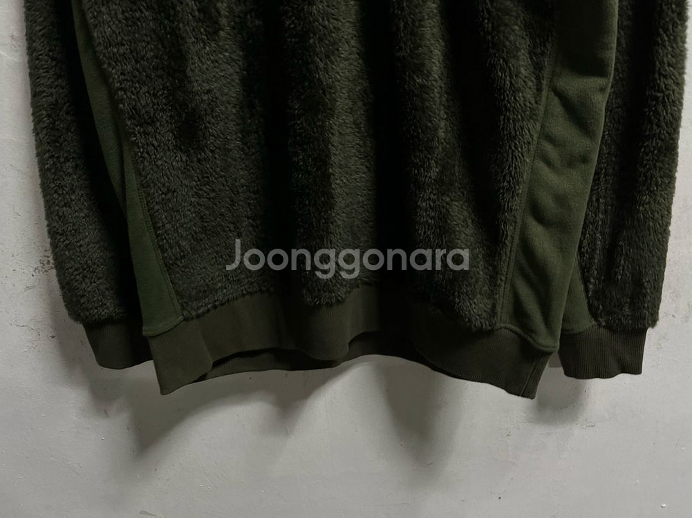 미사용 110 애플라인드 후리스 맨투맨--2