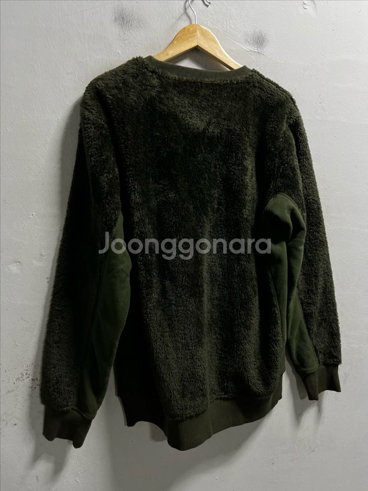 미사용 110 애플라인드 후리스 맨투맨--4